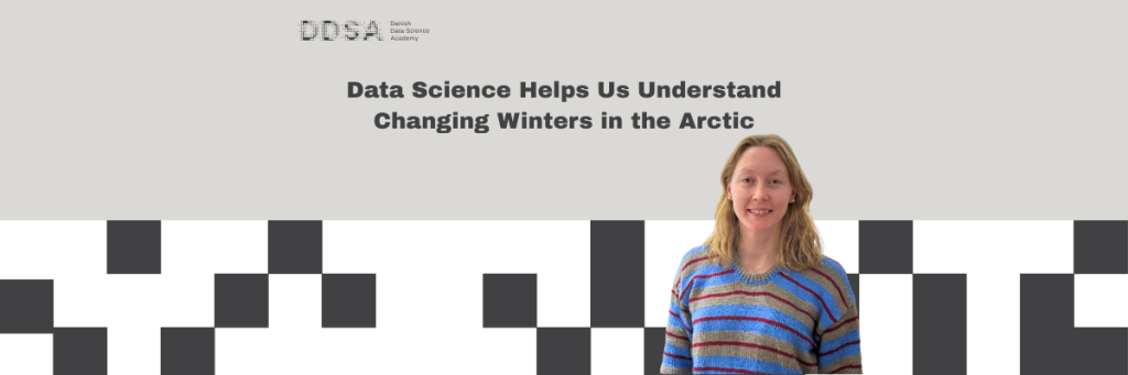 Climate researcher Laura Helene Rasmussen studying Arctic winters