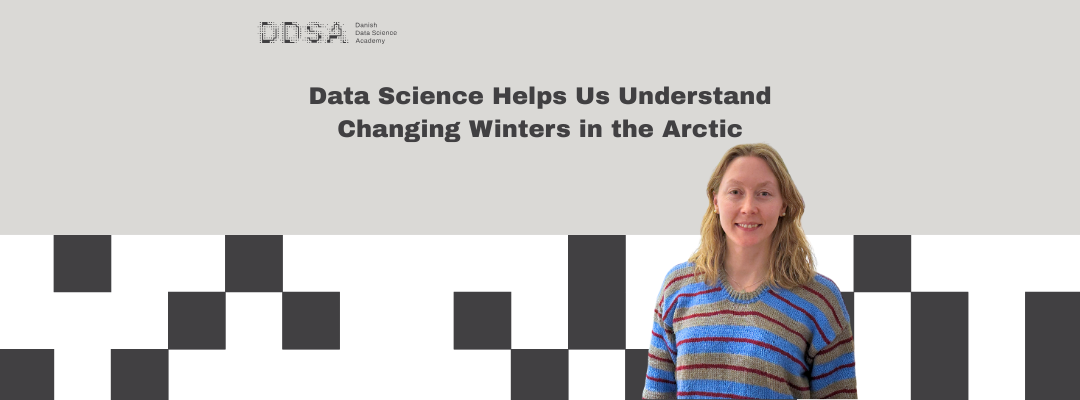 Climate researcher Laura Helene Rasmussen studying Arctic winters