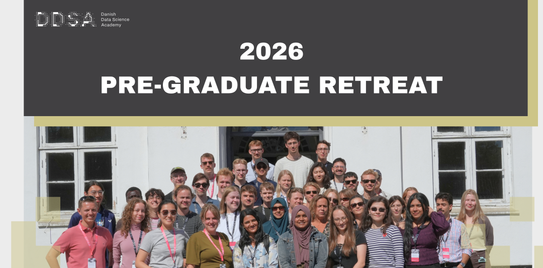 Master's students discussing future Data Science PhD opportunities at DDSA Pre-Graduate Retreat
